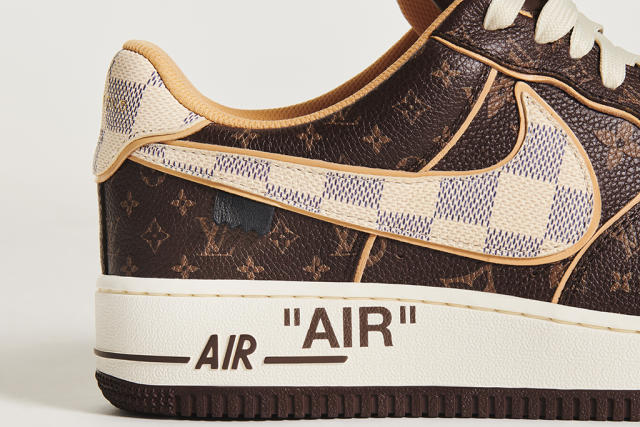 Nike and Louis Vuitton sneakers by Virgil Abloh set a record at an auction