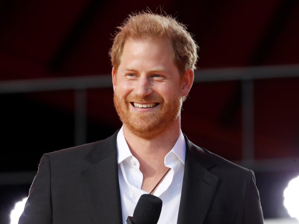 Prince Harry, Duke of Sussex speaks onstage during Global Citizen Live, New York on September 25, 2021 in New York City