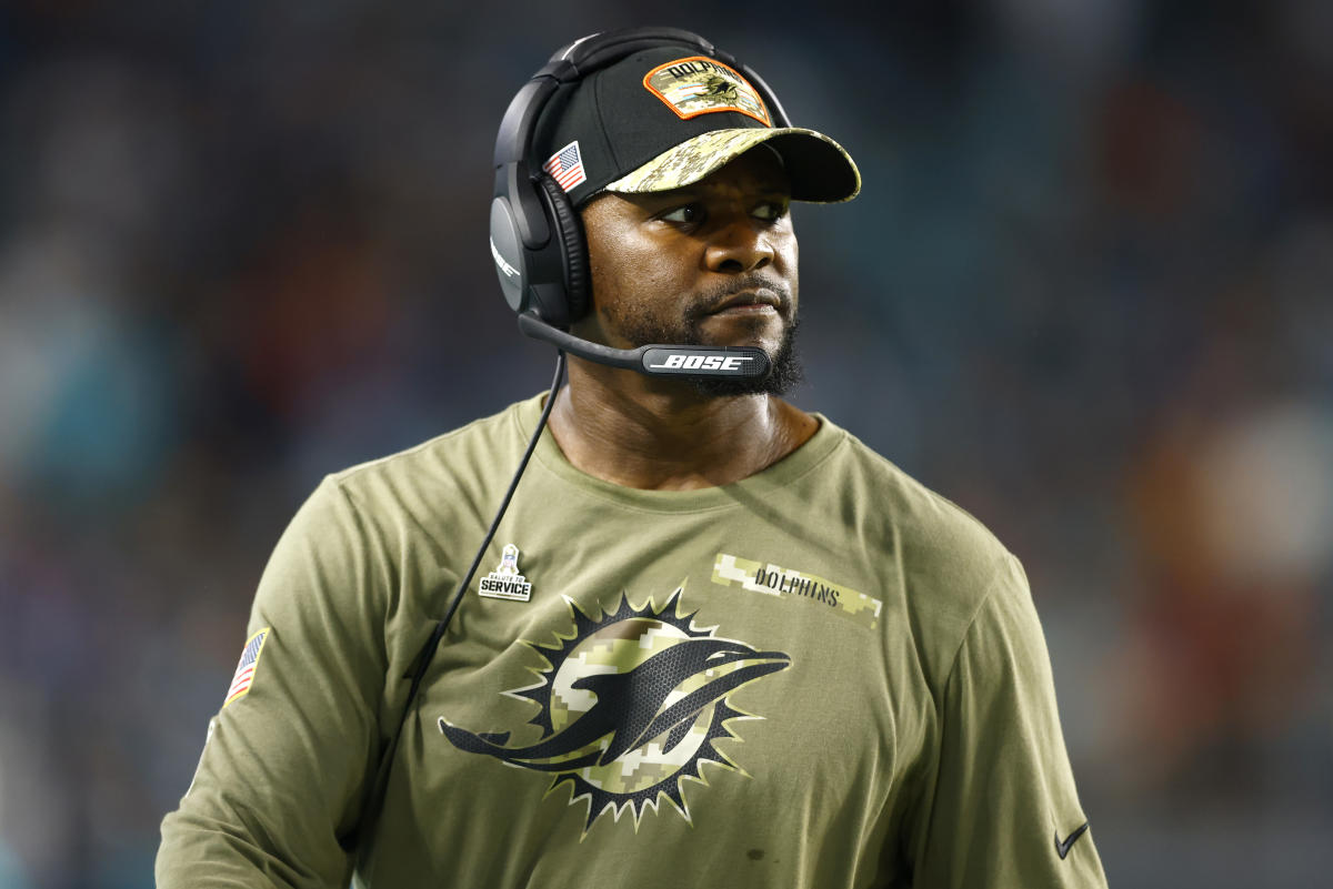 Miami Dolphins shockingly fire head coach Brian Flores