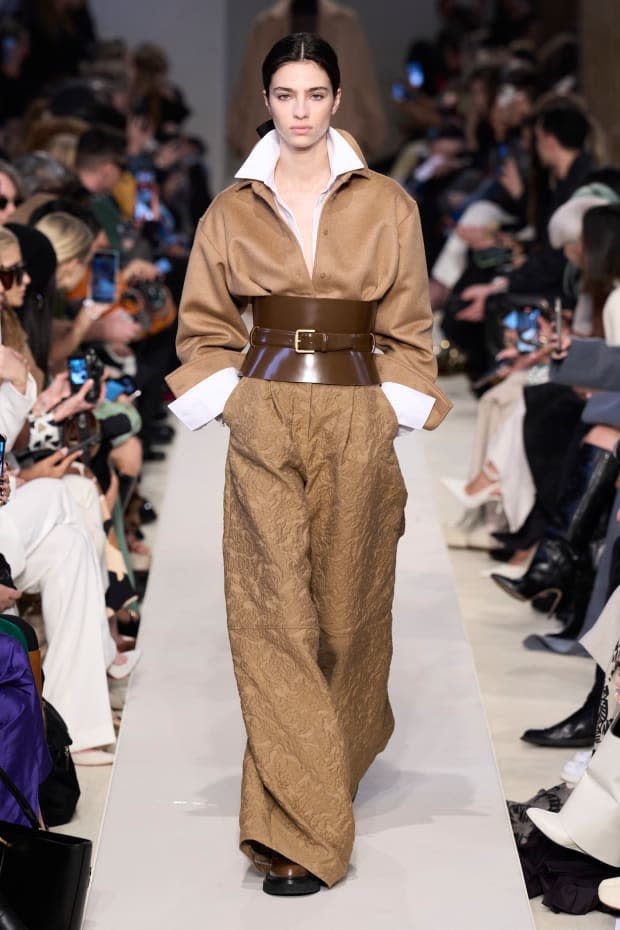 <p>Max Mara Fall 2023. Photo: Imaxtree</p>