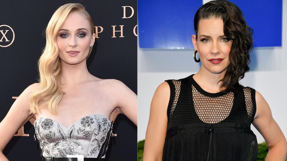 Sophie Turner has seemingly slammed actress Evangeline Lilly after the "LOST" star refused to practice social distancing during COVID-19. (Images via Getty Images).