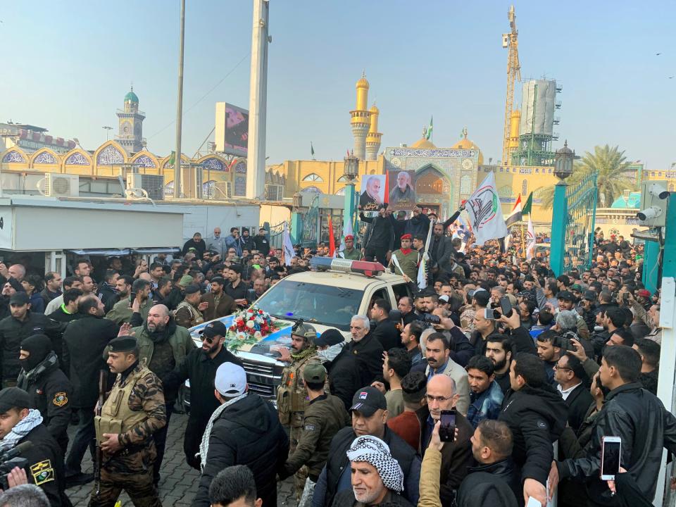 Qassam Soleimani funeral