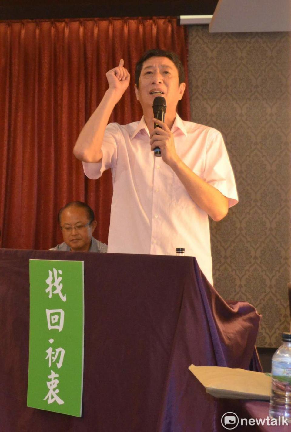 無黨籍嘉義縣第2選區立委候選人林國慶。   圖：蔡坤龍/攝（資料照）