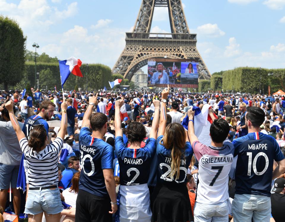 Las mejores imágenes del Francia vs Croacia