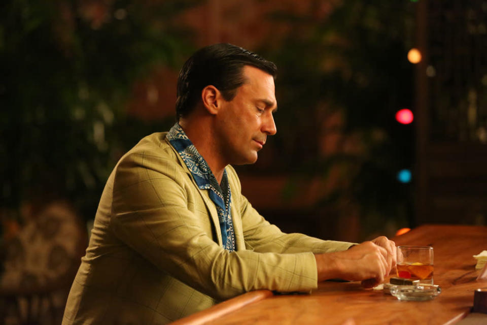 Don Draper (Jon Hamm) in Part 1 of the "Mad Men" Season Premiere, "The Doorway."