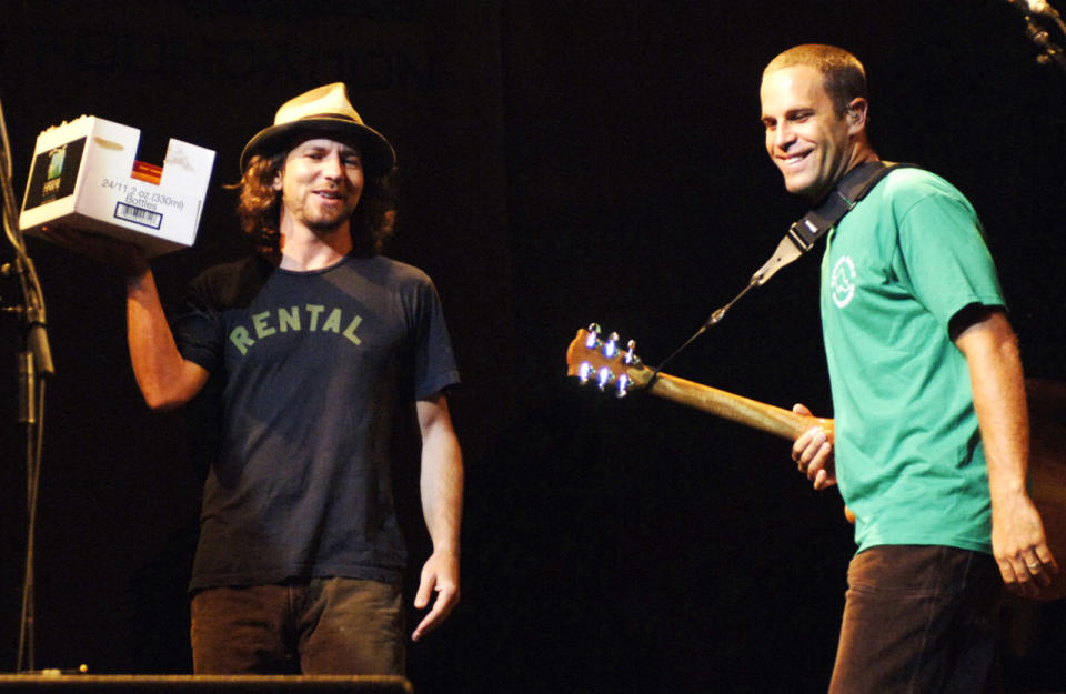 Jack Johnson Eddie Vedder