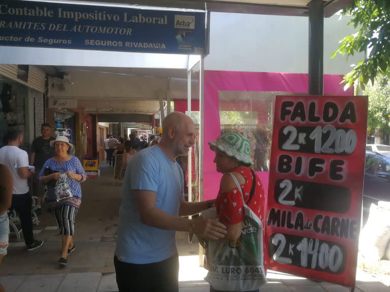 Horacio Rodríguez Larreta en La Matanza