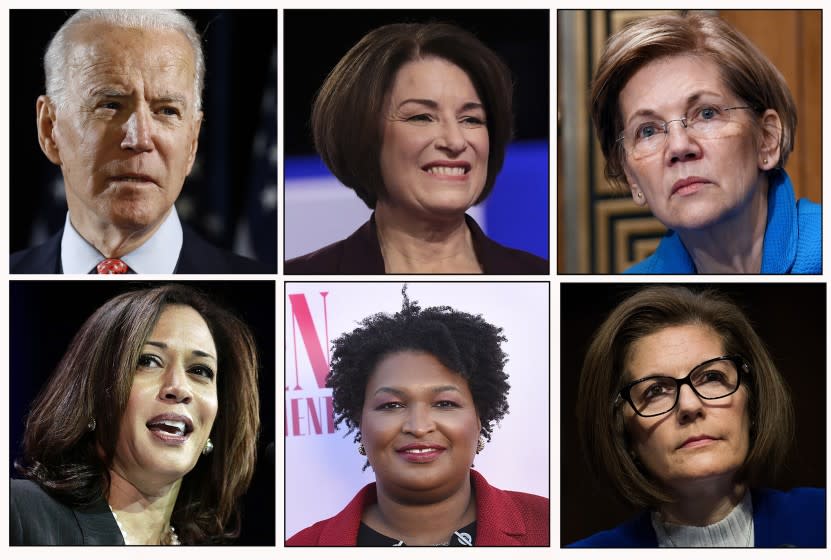 Joe Biden possible running mate choices