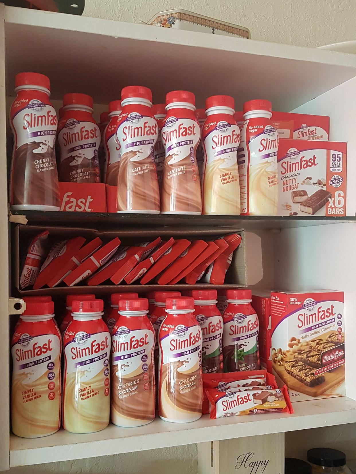 Slimfast Store Cupboard December 2019