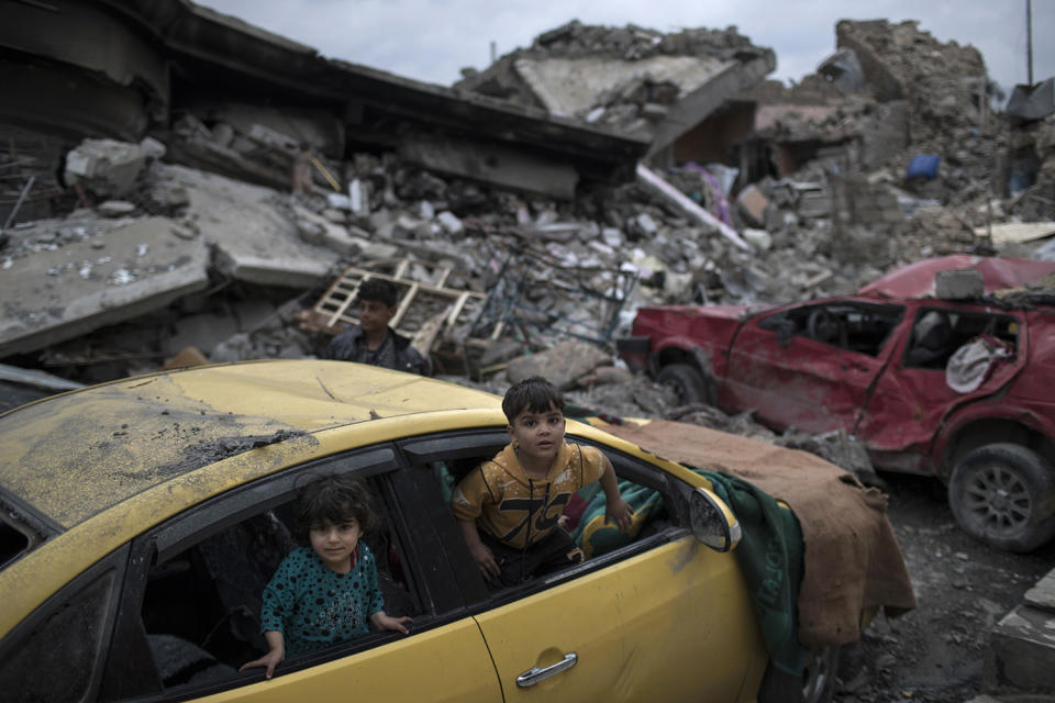 Child’s play in Mosul