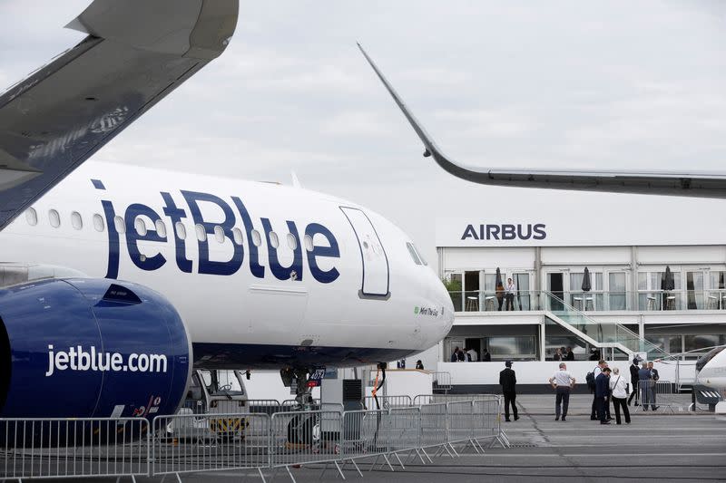 FILE PHOTO: 54th Paris Air Show at Le Bourget Airport near Paris