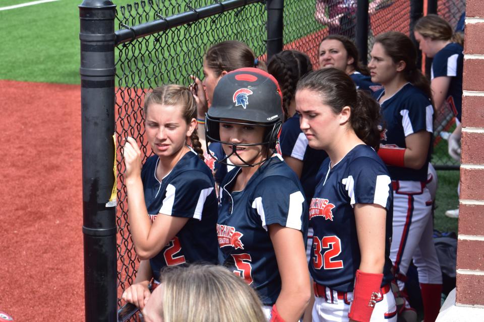 A look inside the Spartans dugout during their 9-3 loss to Troy at Carrier Park on Saturday, June 4, 2022