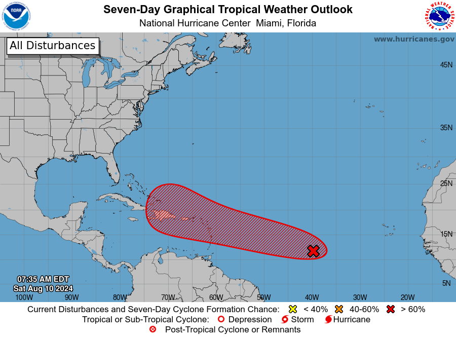 Another one? Hurricane forecasters up chances of new system forming in