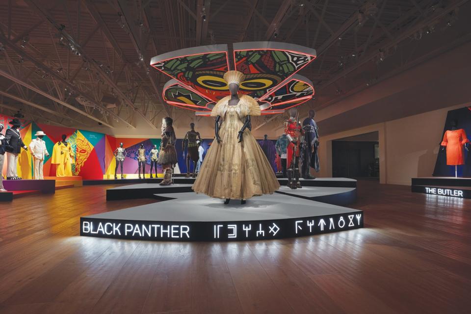 Ruth E. Carter costume designed for film “Black Panther.”