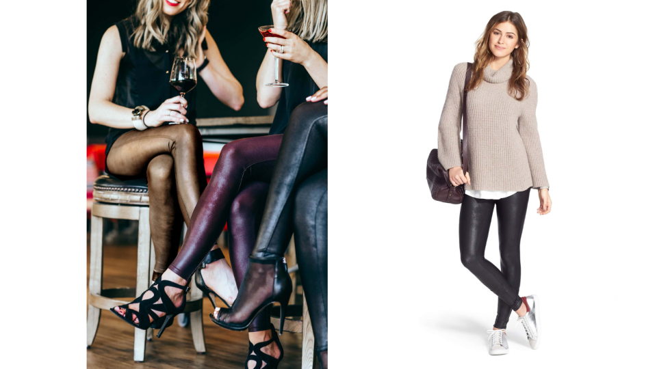 Best Nordstrom gifts: Spanx leather leggings