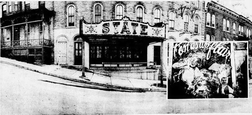 The Garman Opera House opened in 1890 on East High Street.