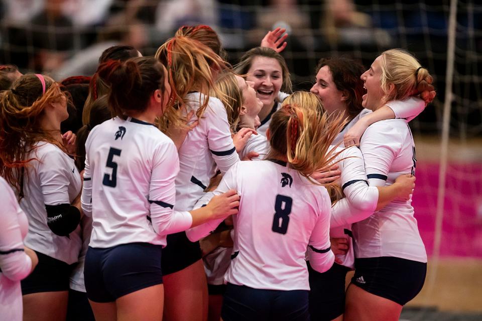 Defending Class 5A state volleyball champion Pleasant Valley will be vying to go back-to-back this week at Xtream Arena in Coralville.