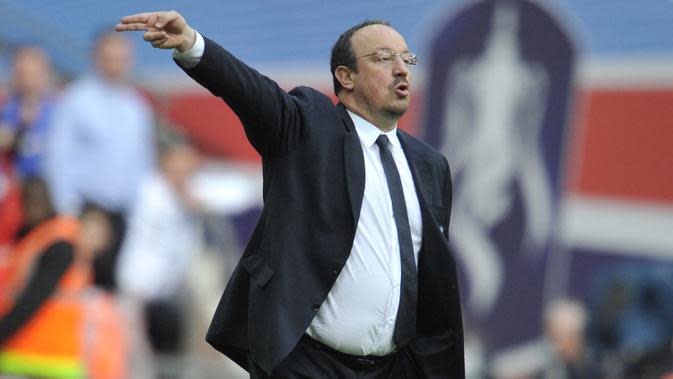 Rafael Benitez tercatat meraih (439 Kemenangan dalam 833 Pertandingan. (AFP/Glyn Kirk)