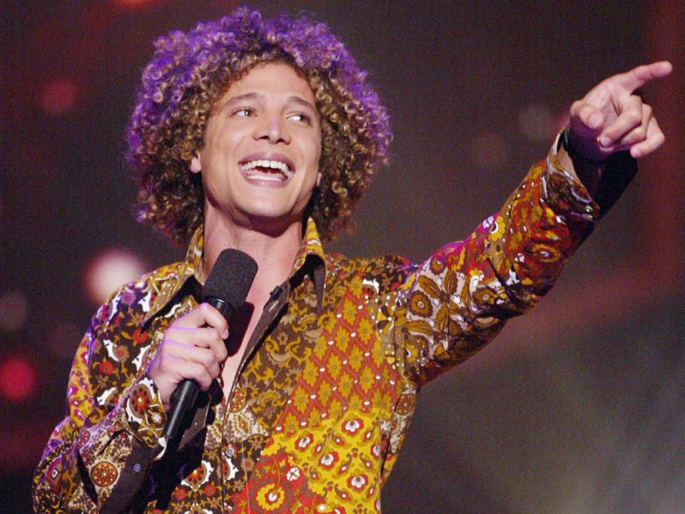 justin guarini singing on season one of american idol in 2022