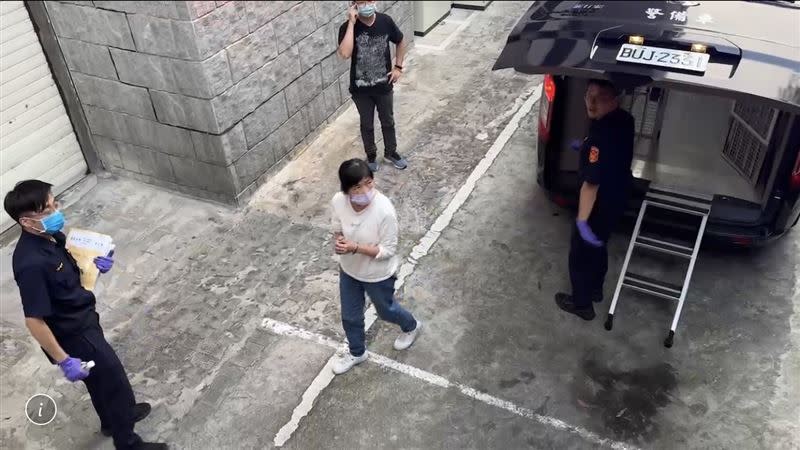 檢方複訊後，依殺人重罪將高女聲押。（圖／翻攝畫面）