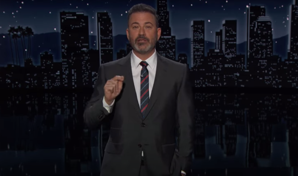 Late-night host Jimmy Kimmel joked the Republican party had turned into ‘UFC span’ (ABC)