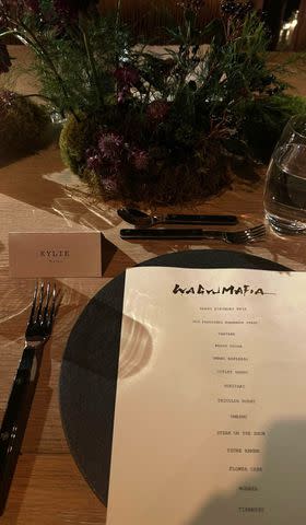 <p>Kylie Jenner Instagram</p> Kris Jenner celebrated her milsetone with a lavish birthday dinner