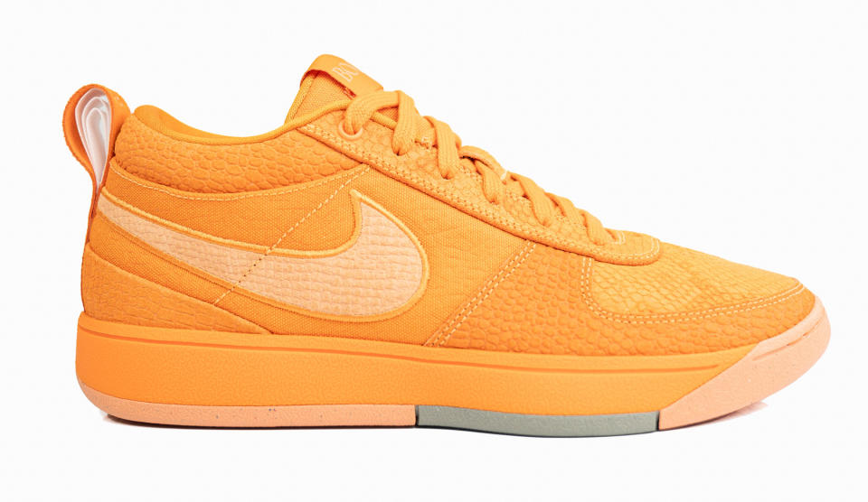 Nike, Book 1 sneaker, "Clay Orange."