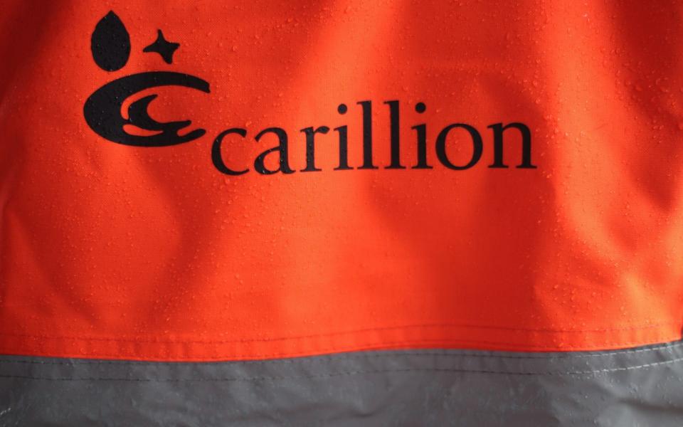 Carillion went into liquidation on Monday - PA