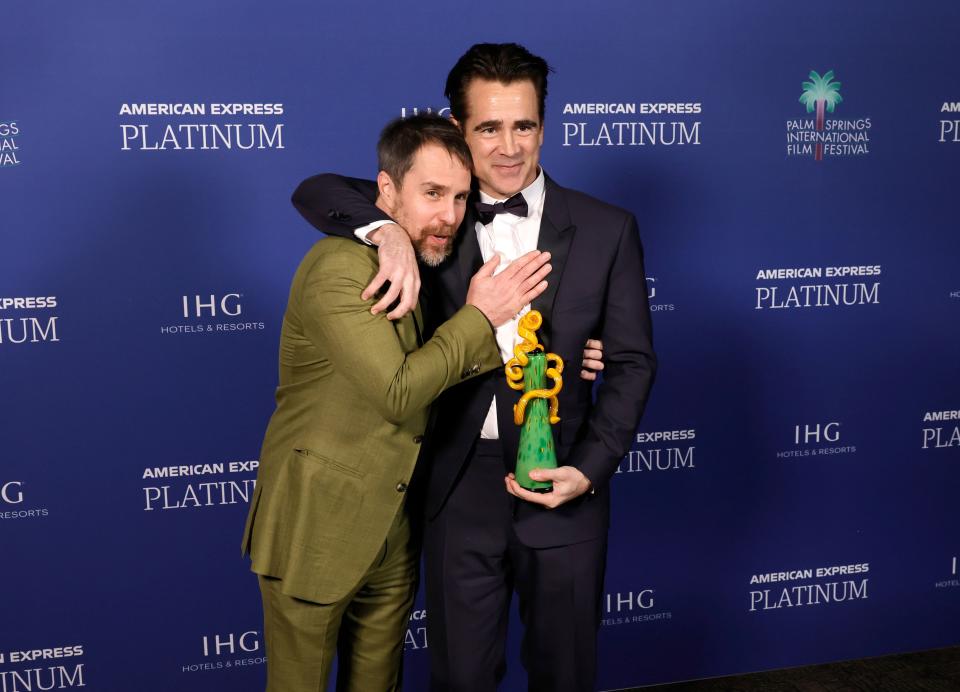 (L-R) Sam Rockwell and Colin Farrell