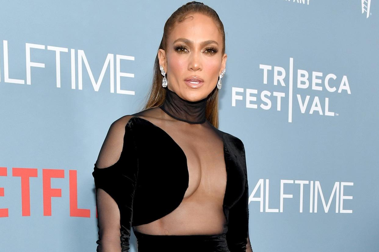 NEW YORK, NEW YORK - JUNE 08: Jennifer Lopez attends the Tribeca Festival Opening Night &amp; World Premiere of Netflix's Halftime on June 08, 2022 in New York City. (Photo by Noam Galai/Getty Images)