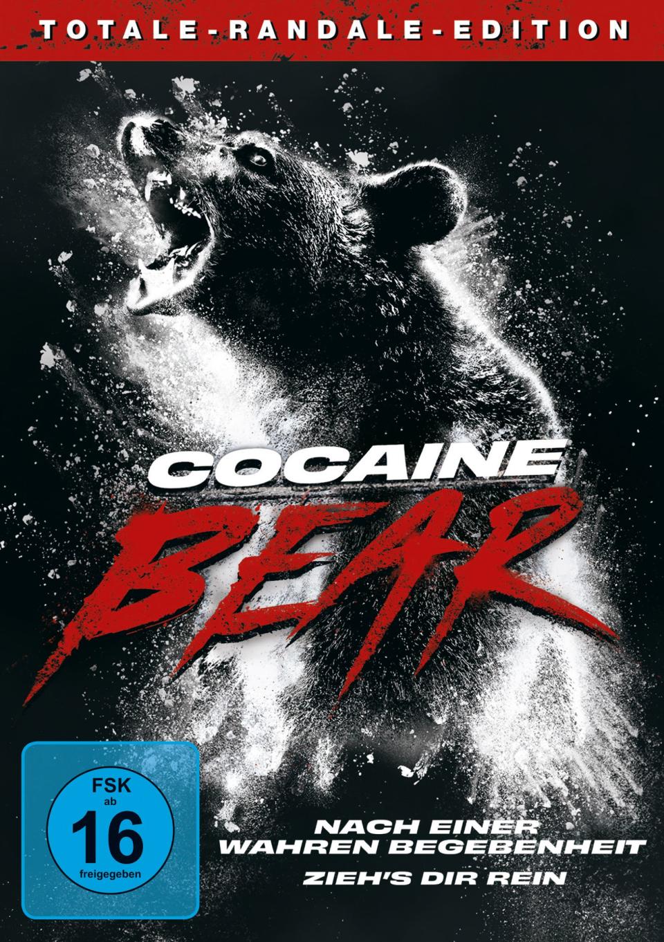 In den 80er-Jahren entdeckte ein Schwarzbär eine abgeworfene Ladung Kokain, die ihm jedoch nicht gut bekam. Daraus wurde nun die Horror-Komödie "Cocaine Bär". (Bild: Universal Studios)