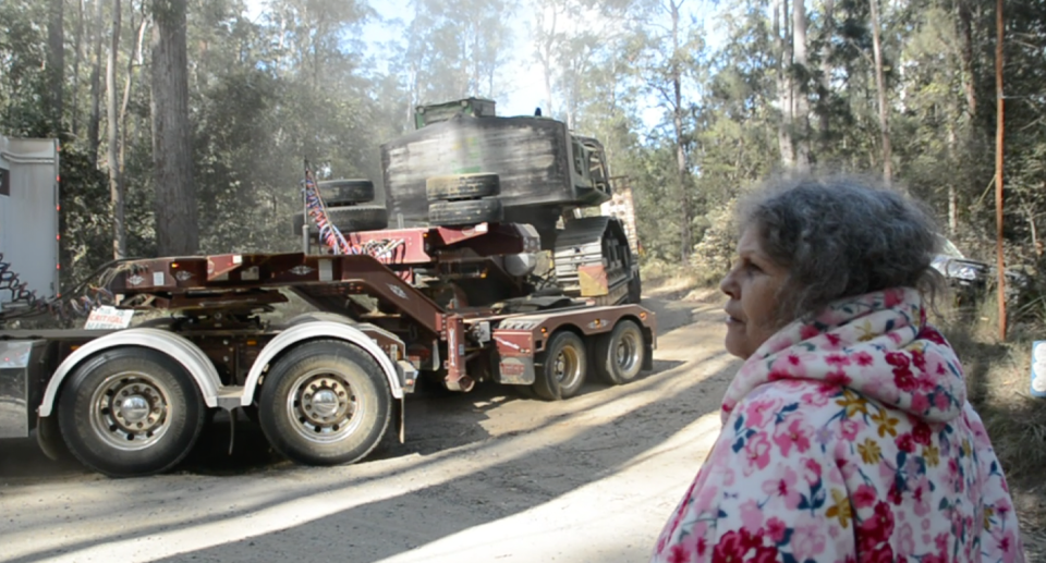 Indigenous elders have welcomed a decision by Forestry Corporation to suspend logging Newry State Forest. Source: Bellingen Activist Network