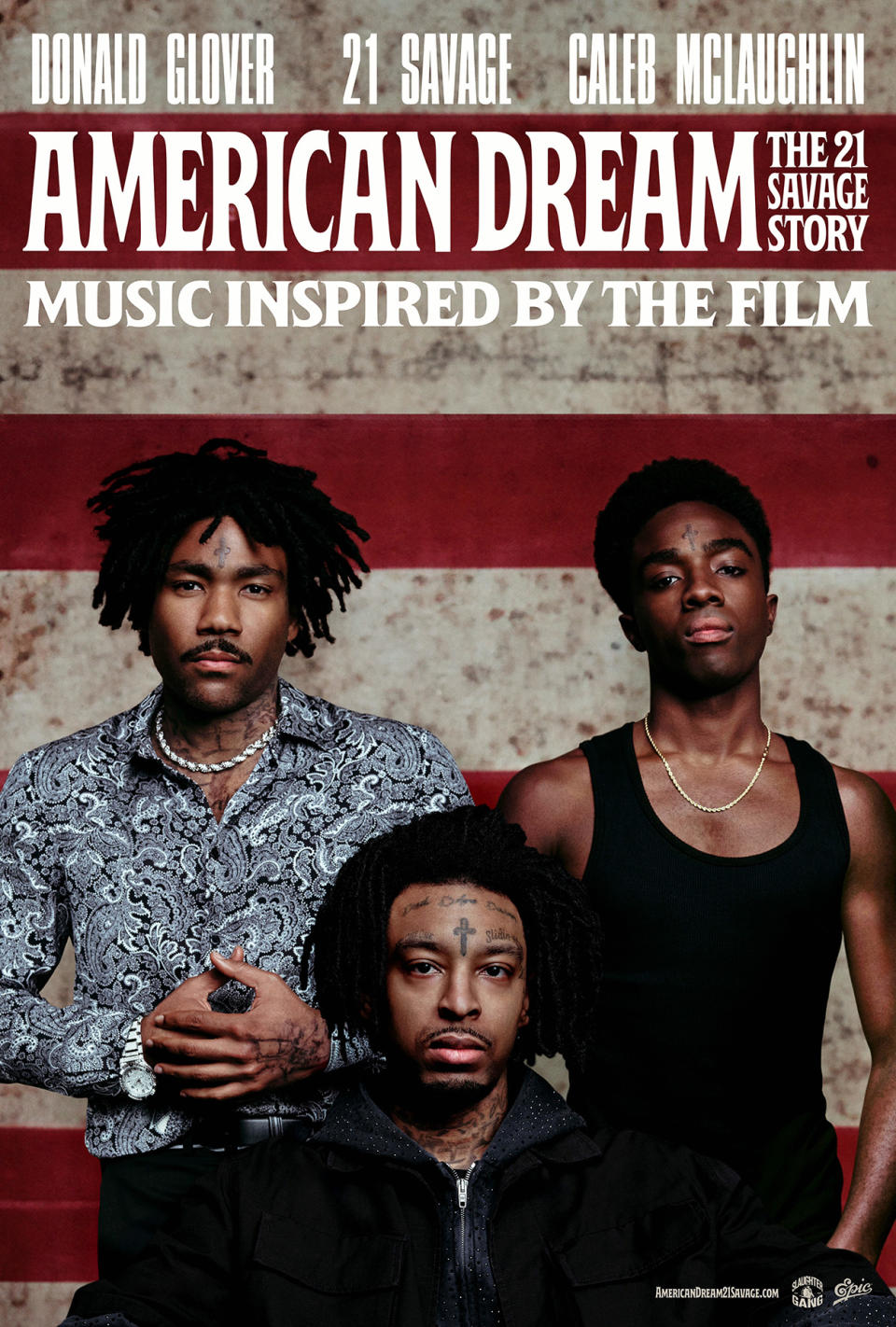 Donald Glover, 21 Savage, Caleb McLaughlin, American Dream: The 21 Savage Story