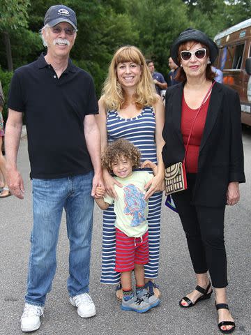 <p>Sonia Moskowitz/WireImage</p> Steve Janowitz, Joy Behar, her daughter Eve Behar and grandson Luca attend the 6th Annual Family Affair