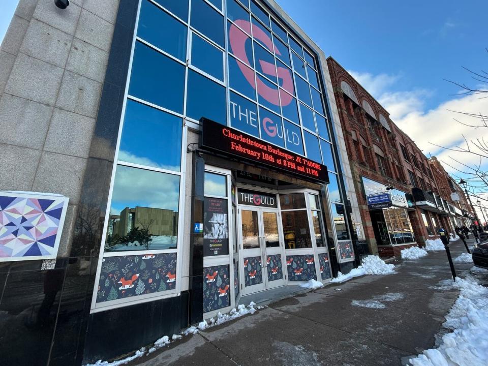 The Guild used to be a bank, but the building was transformed into a community arts centre decades ago. 