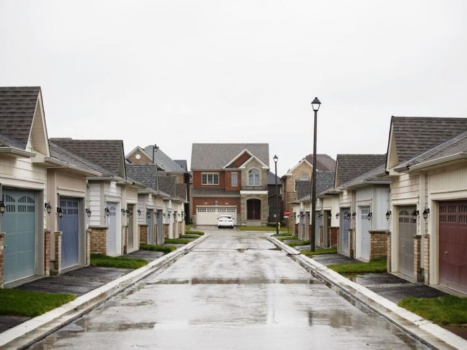 Home Construction Outside Of Toronto Ahead Of New Housing Price Figures