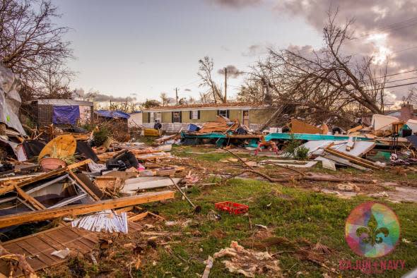 Hurricane Michael damage