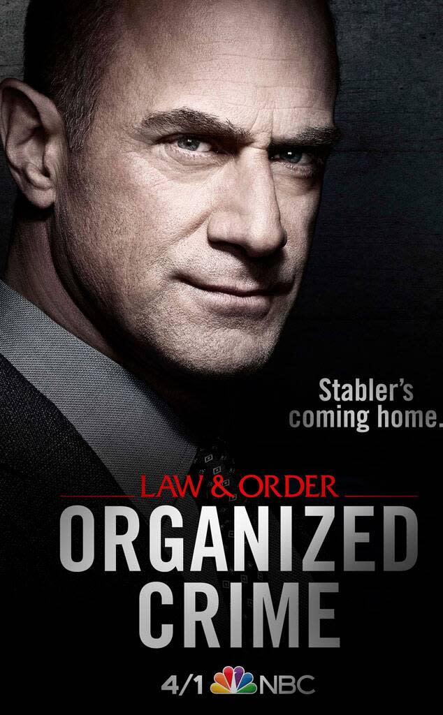 Law & Order: Organized Crime, Key Art, Christopher Meloni, NBC