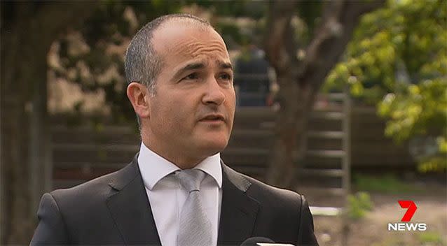 Deputy Premier James Merlino. Photo: 7 News