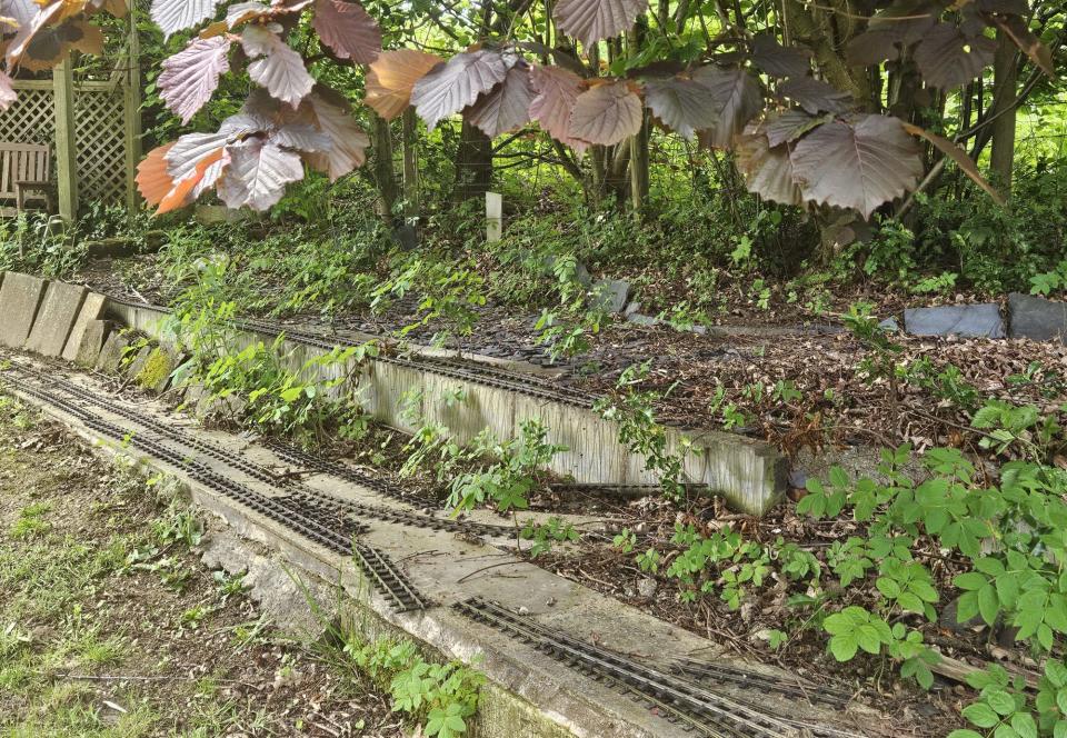 Once the tracks are fully functioning, Lauren hopes to name a train after the railway's original owner, Frank. (Lauren Chessum)