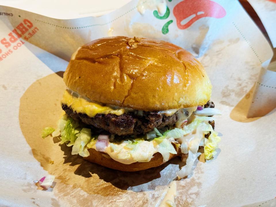 Chili's Big Smasher Burger