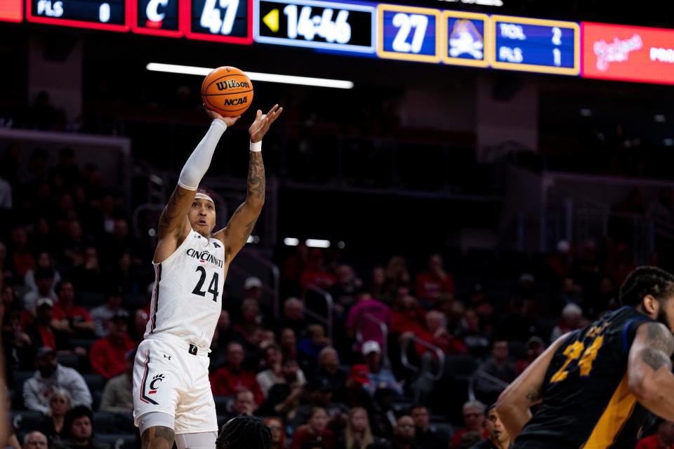 Jeremiah Davenport joined the 1,000 point club Wednesday at East Carolina and finshed with 19 points. However, UC lost 75-71.