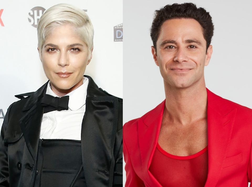 Selma Blair, Sasha Farber, Dancing With The Stars Cast Reveal