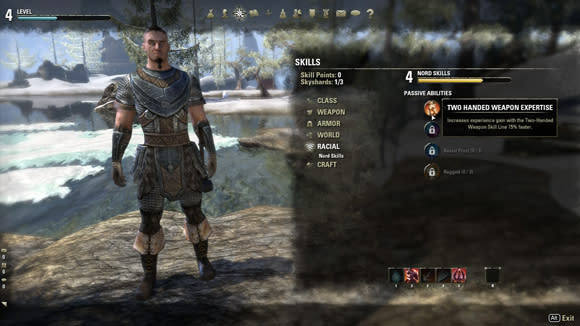 ESO racial abilities mean little for endgame