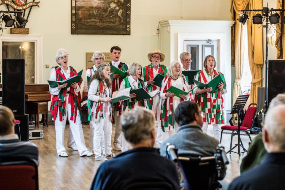 The Northern Echo: Richmond MayFest in North Yorkshire.