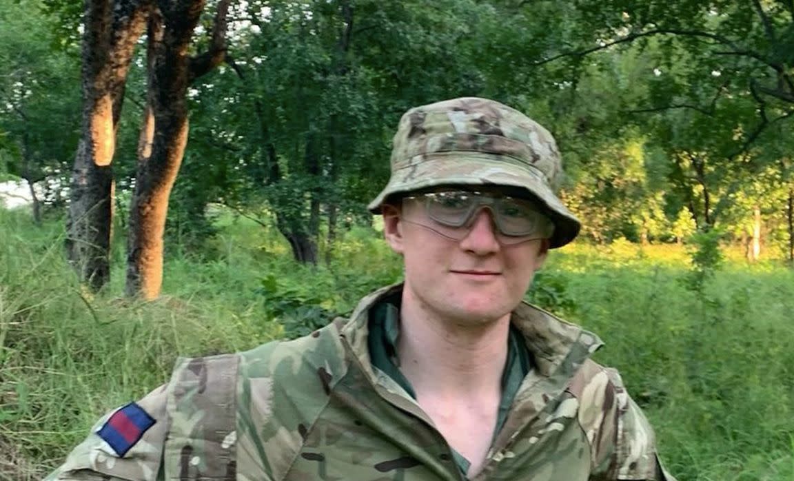 Mathew Talbot died while on counter poaching operations in Malawi (PA)