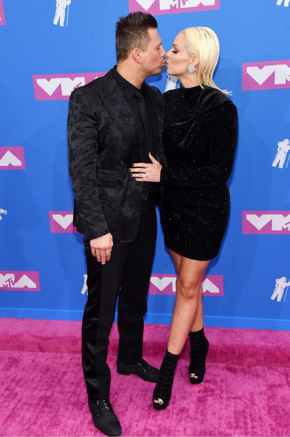 The Miz and Maryse Ouellet VMAs PDA