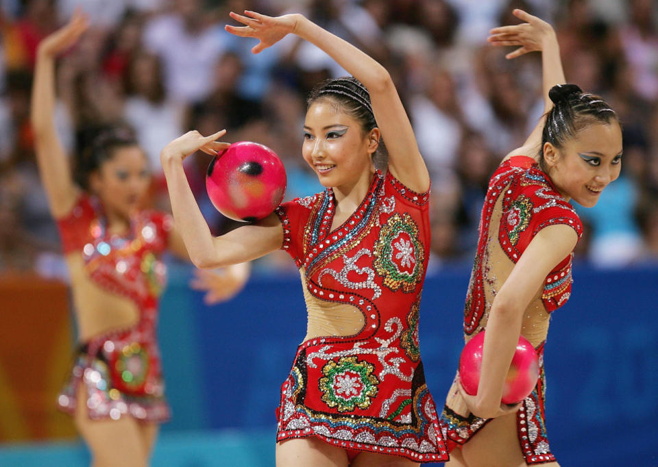 19 Nakedest Rhythmic Gymnastics Costumes In Olympic History