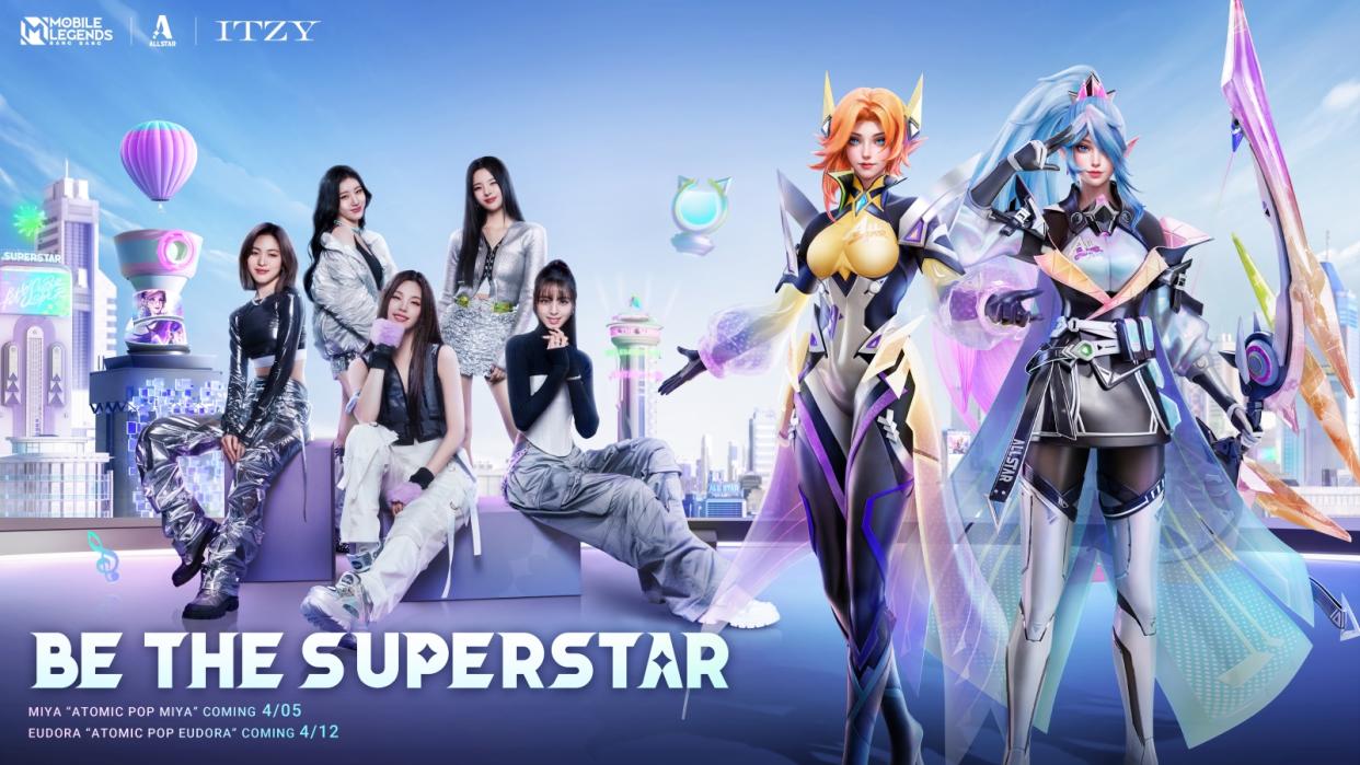 Mobile Legends has partnered with Kpop group Itzy for this year's ALLSTAR event. (Photo: MOONTON Games)