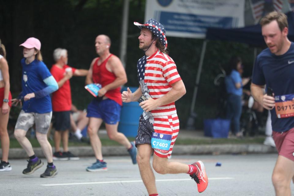 Here are some more photos from the 2022 Peachtree Road Race.